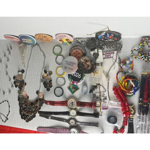 Women’s draw junk lot Watches, Necklaces, Pens custom jewelry Lot Of 42 main image 12